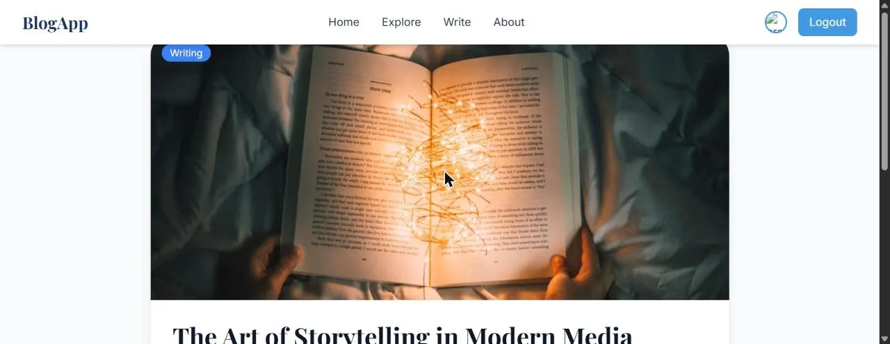 Article page